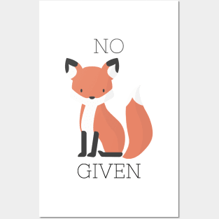 No Fox Given Posters and Art